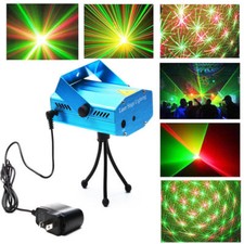 MINI LASER LED FARO FARETTO PROIETTORE LUCE DISCOTECA BAR FESTE natale