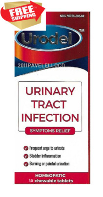 Urodel for urinary tract infection infección del tracto urinario 30 chewable tab