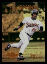 1995 Select Certified Mirror Gold #124 Curtis Goodwin
