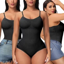 Women's Slimming Shapewear Tummy Control Body Shaper  Butt Lifting Bodysuit Top