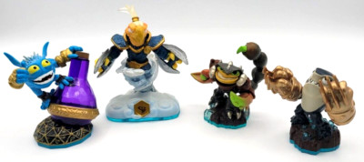 SKYLANDERS CHARACTER FIGURES LOT 04 - LOT 4 ACTIVISION