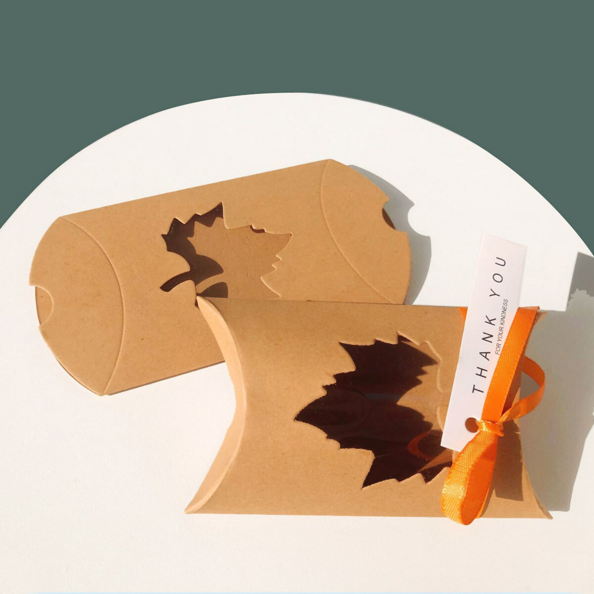 50x Kraft Paper Candy Box Christmas Wedding Party Gift Wrapping Crafts