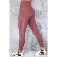 DreamNow Squat Proof Leggings High Waisted Yoga Pants Black Gym Workout Pockets