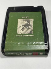Very Rare Canada Import: Valdy, Family Gathering 8-Track Tape Black Cart