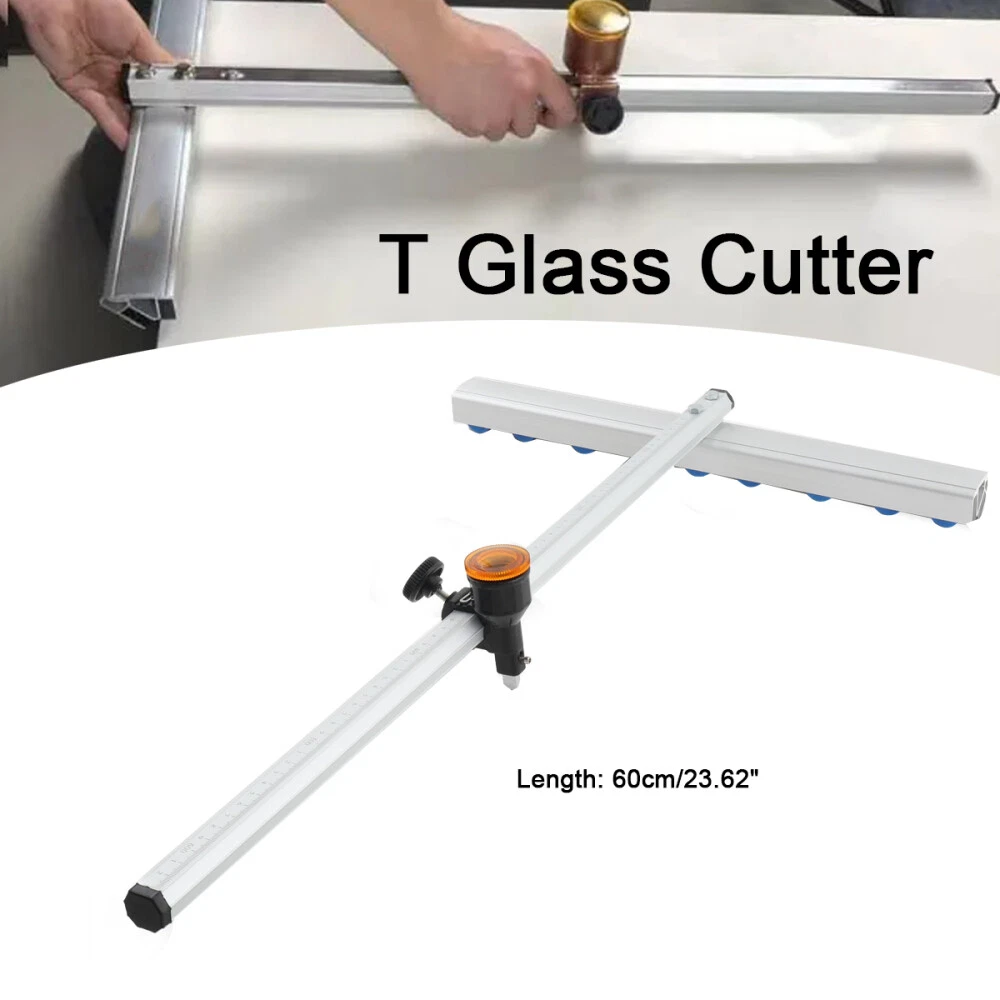 Glass T Shaped Cutter Speed Rapid Glass Cutt 60cm Glass Cutter Kit Tile  Cutting