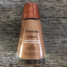 Covergirl Clean Liquid Foundation Makeup 170 Deep Golden