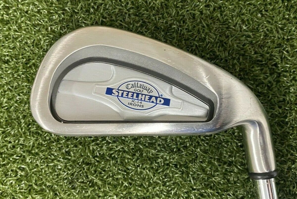 Callaway Steelhead X-14 4 Iron / RH / Senior Steel / Good Callaway Steelhead X-14 4 Iron / RH / Senior Steel / Good