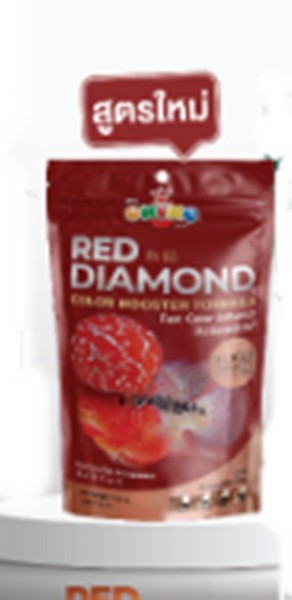 Potenciador de color de comida Okiko rojo diamante cuerno de flor peces potenciador de color rápido astaxano