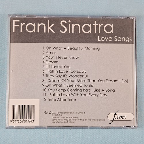 Frank Sinatra - Love Songs CD FREE POST - Picture 2 of 2