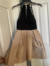 Homecoming dress, Prom Dress, Short dress, Black Gold, Juniors, Size 1