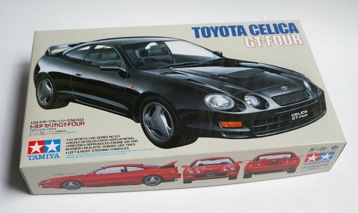 TAMIYA 1/24 Toyota Celica GT-Four sports car series #24133 scale