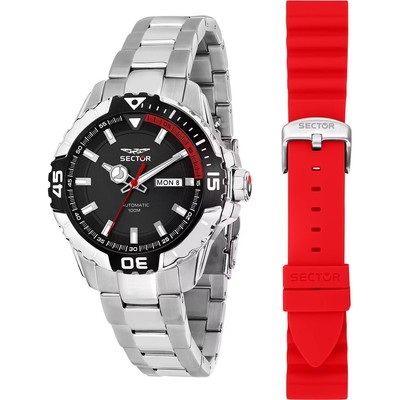 Orologio Sector Legend De Gayardon Automatico R3223135003 Watch Rosso set Uomo