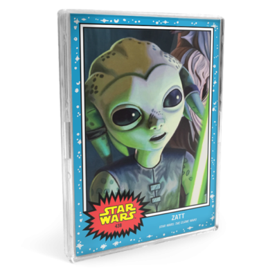 Topps STAR WARS Living Set 437 KATOONI 438 KRISMO ZATT CLONE WARS