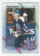 1996-97 Regina Pats (WHL) Dean Arsene