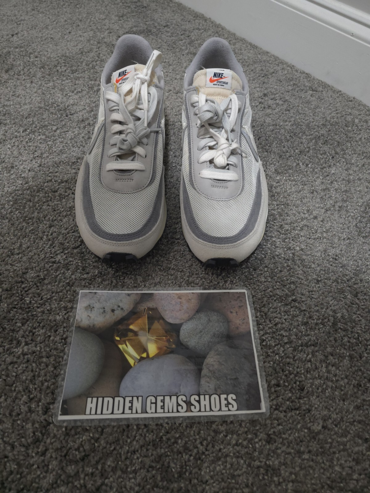 SACAI X NIKE Taglia 14 Nike Sacai x LDWaffle Summit bianche extra pulite come nuove 14 wmns 15 5