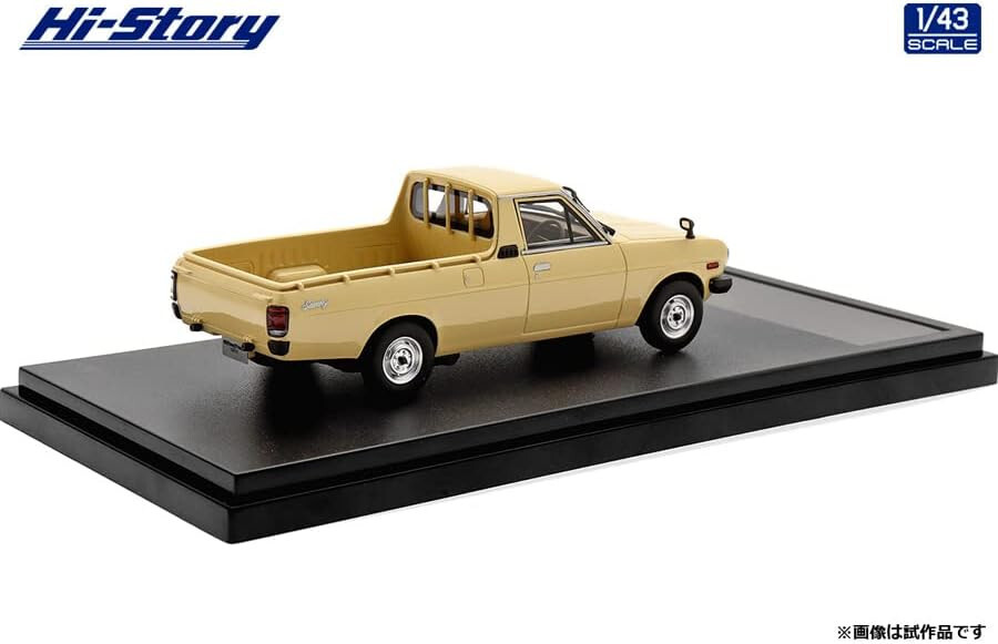 Hi Story 1/43 DATSUN SUNNY TRUCK Long Body Deluxe (1979) Beige