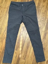 LULULEMON Charcoal Grey ABC Tech Canvas Slim Fit Pants 32 x 32