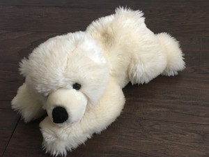 aurora polar bear plush