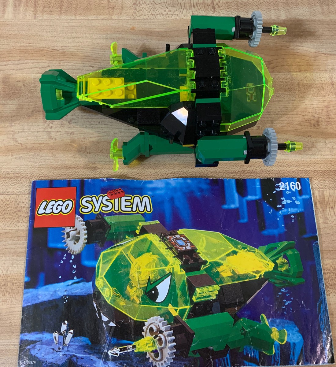 Lego 2160 Aqyazone Aquaraiders Crystal Scavenger