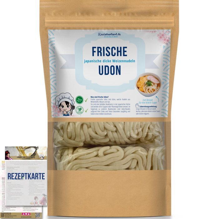 Asiafoodland Udon Nudeln 4 Portionen 800 g Asiatische Küche Schnell und einfach