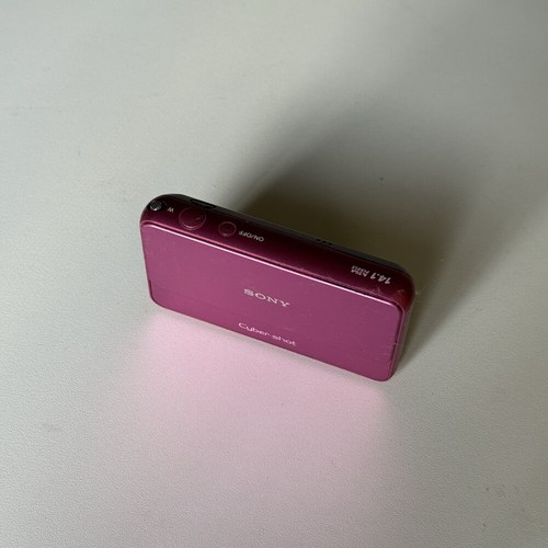 Sony DSC-T99 Digital Camera 14.1 MP 4x Optical Zoom Smile Detection Pink - Picture 3 of 7