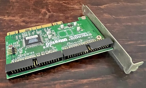 Promise Technology Ultra 100 Ultra100 TX2 2x IDE PATA PCI Card - Mint Condition - Afbeelding 3 van 3