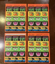 Vintage Post-It Stickers Scratch n Sniff 3M Watermelon
