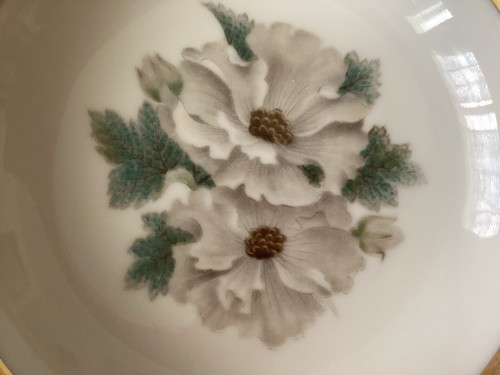 Noritake Japan Vintage M China Bowls Gold Rim Floral design - lot of 3 - Picture 5 of 8