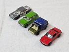 Vintage PlayArt Diecast Car Lot 4 Pieces Range Rover Caprice Fiat Sanitation