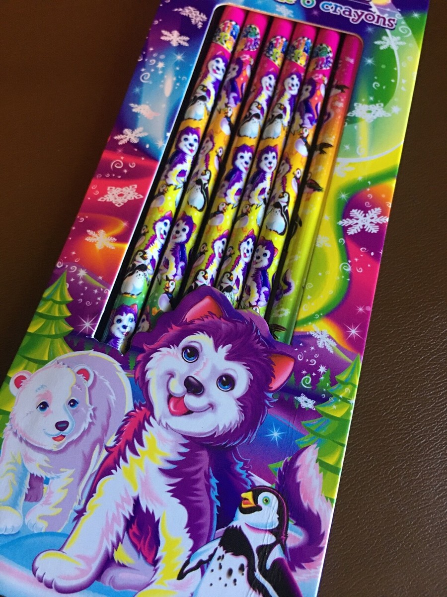NEW Lisa Frank Tikanni the Husky Puppy Dog 6 Pack No. 2 Hard Wood
