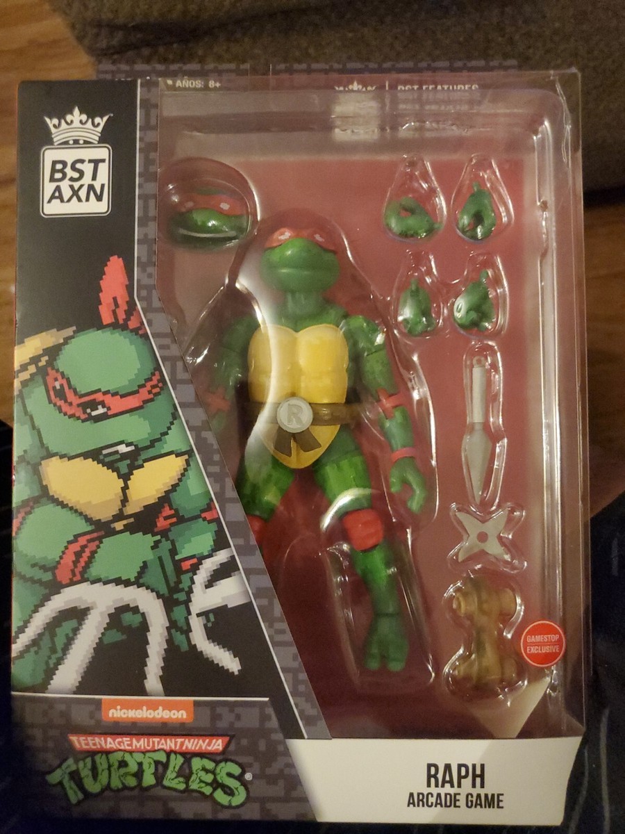 ARCADE RAPH TMNT TEENAGE MUTANT NINJA TURTLES ACTION FIGURE