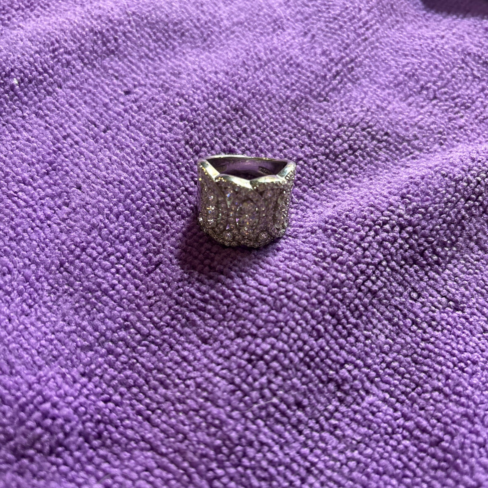 Jean Dousset 2.79ct Absolute Interlocking Circles… - image 2