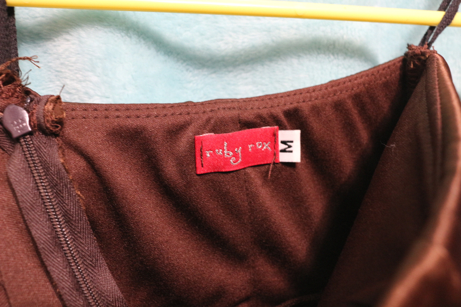 Ruby Rox  ♈Woman's/Jr's Solid Satin strapless Dre… - image 2