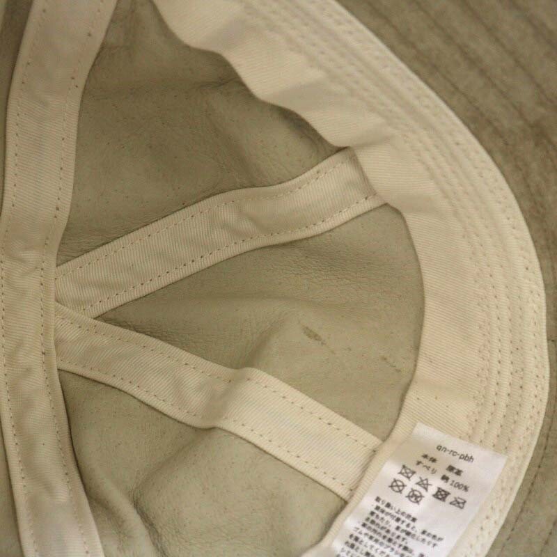 Ender Schema Hender Scheme Pig Bucket Hat Sand Beige /Yo9 Mens Women