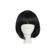 Lady Girl Bob Wig Women's Short Straight Bangs Full Hair Wigs Cosplay Party USA