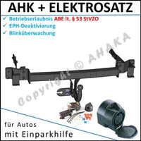 AHK ES13 Mercedes FüR MB E-Klasse S211 2003 AnhäNgerkupplung Eph-Deaktivierung