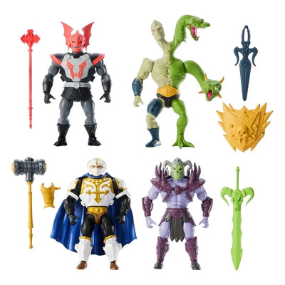 Masters of the Universe Origins Actionfigur 4er Pack Neu & Versiegelt Auf Lager