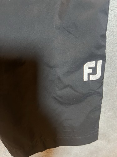 FootJoy DryJoys Rain Golf Pants Mens XLarge Black Full Zip Stay-Dry Extreme - Picture 5 of 8