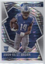 2021 Panini Rookies & Stars Rookies Pulsar Prizm Amon-Ra St Brown #128 1f6g