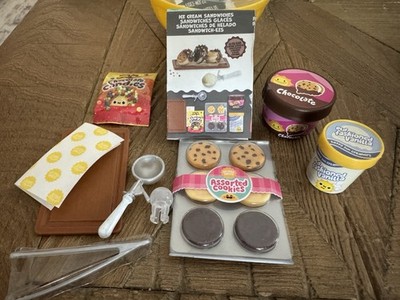 NEW Miniverse Cafe 3 RARE Ice Cream Sandwiches VHTF!