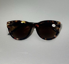 Women s Cat Eye Sunglasses Tortoise Shell Brown Reading Sunglasses 3.00 JP