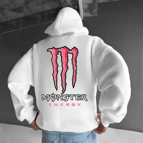 MONSTER ENERGY Back Print Graphic Hoodie S-5XL - Image 2 of 4