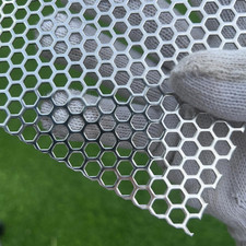 36 X18 Perforated Metal Sheets 19 Gauge Expanded Metal Mesh Opening Hexagonal Ho