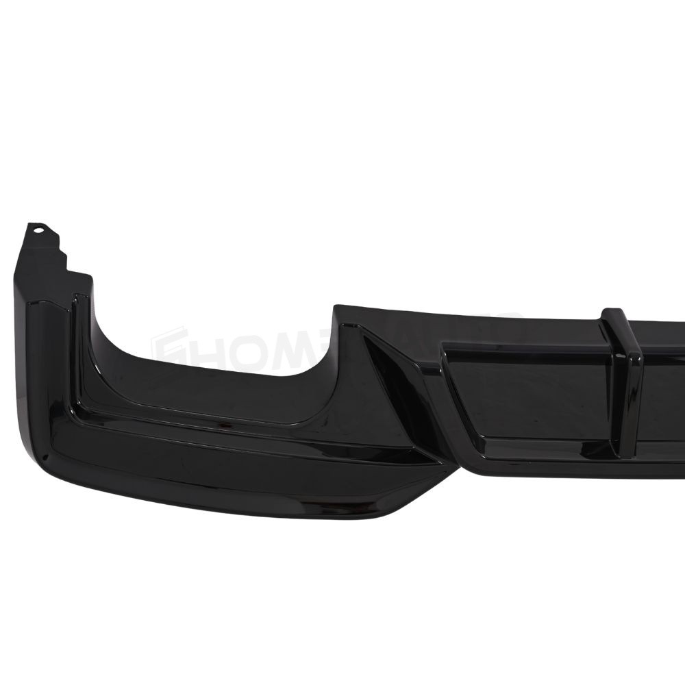 Gloss Black Rear Bumper Lip Diffuser For BMW F06 F12 F13 M6 640i 650i M Sport