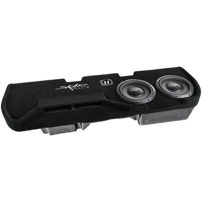 NEW DUAL 10'' 2000W PORTED LOADED SUB BOX FITS 2022-2025 TUNDRA CREWMAX CAB
