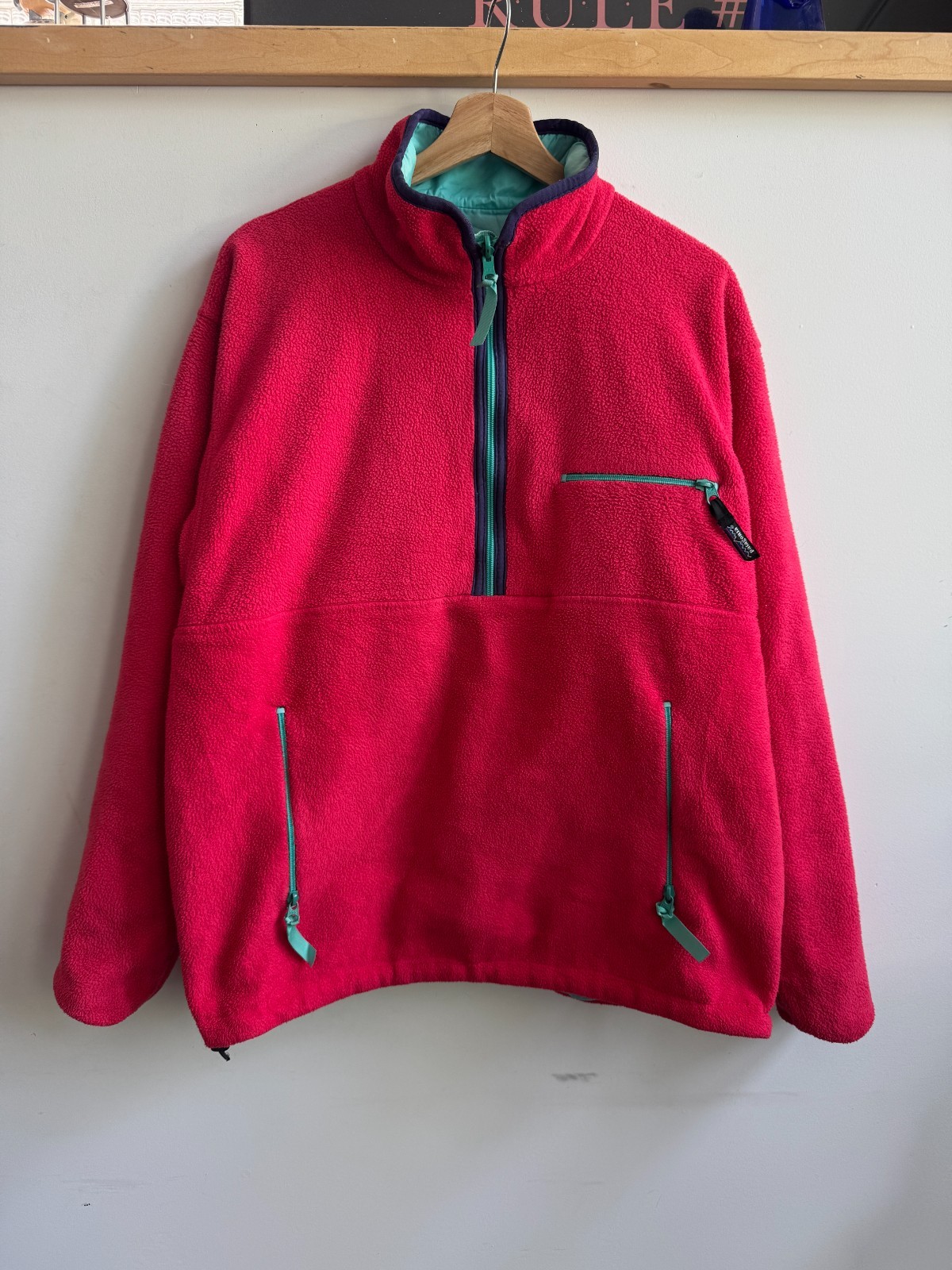 Rare Patagonia Glissade Reversible Pullover Sweater Size M