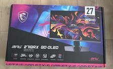 MSI MPG 271QRX 26.5" WQHD Gaming Monitor 2560x1440 360Hz QD-OLED