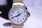 Timex Indiglo Quartz White Dial T2H331 Indiglo 30M Silver Expansion Band Watch — photo 2