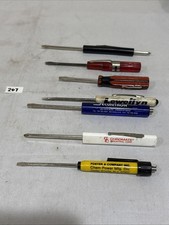 Lot Of 7 Advertising Screwdrivers All Differe...