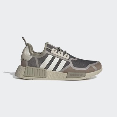 Adidas NMD_R1 Women's Running Trainers Grey White GX7606 Boost Sock Fit